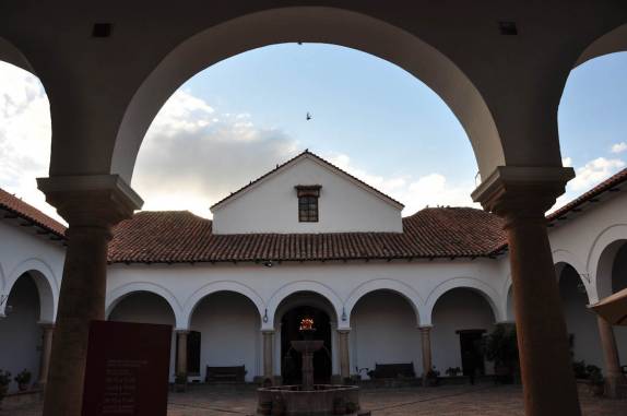 A 'Casa da Liberdade', local da ploclamação da independência boliviana, em Sucre - Bolívia